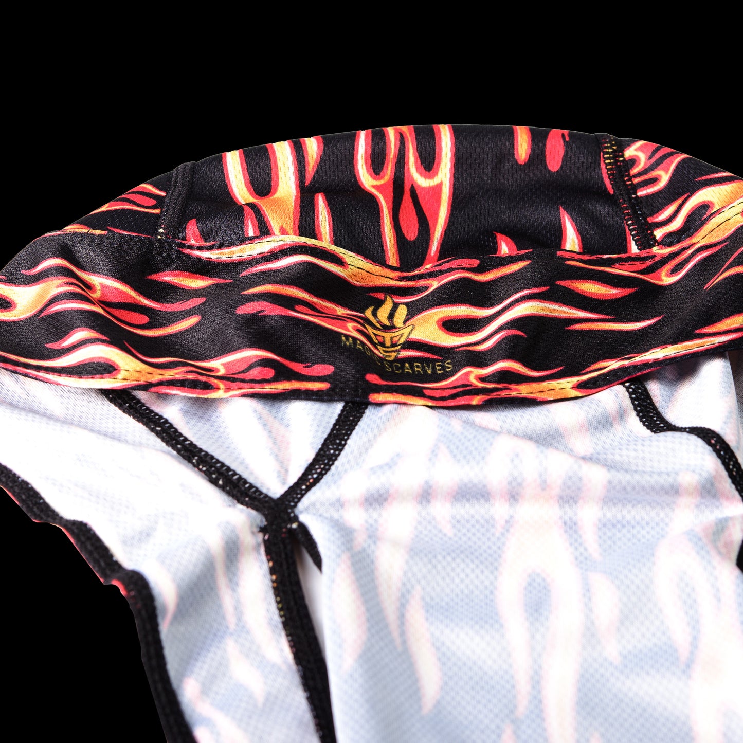 Fire Flame Cycling Biker Pirate Cap Bandana