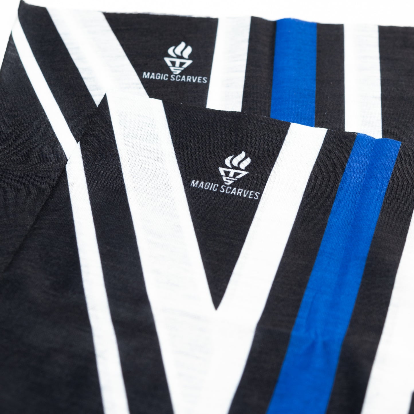 Thin Blue Line Black Union Jack UK Flag Neck Tube Bandana Snood For Men Women