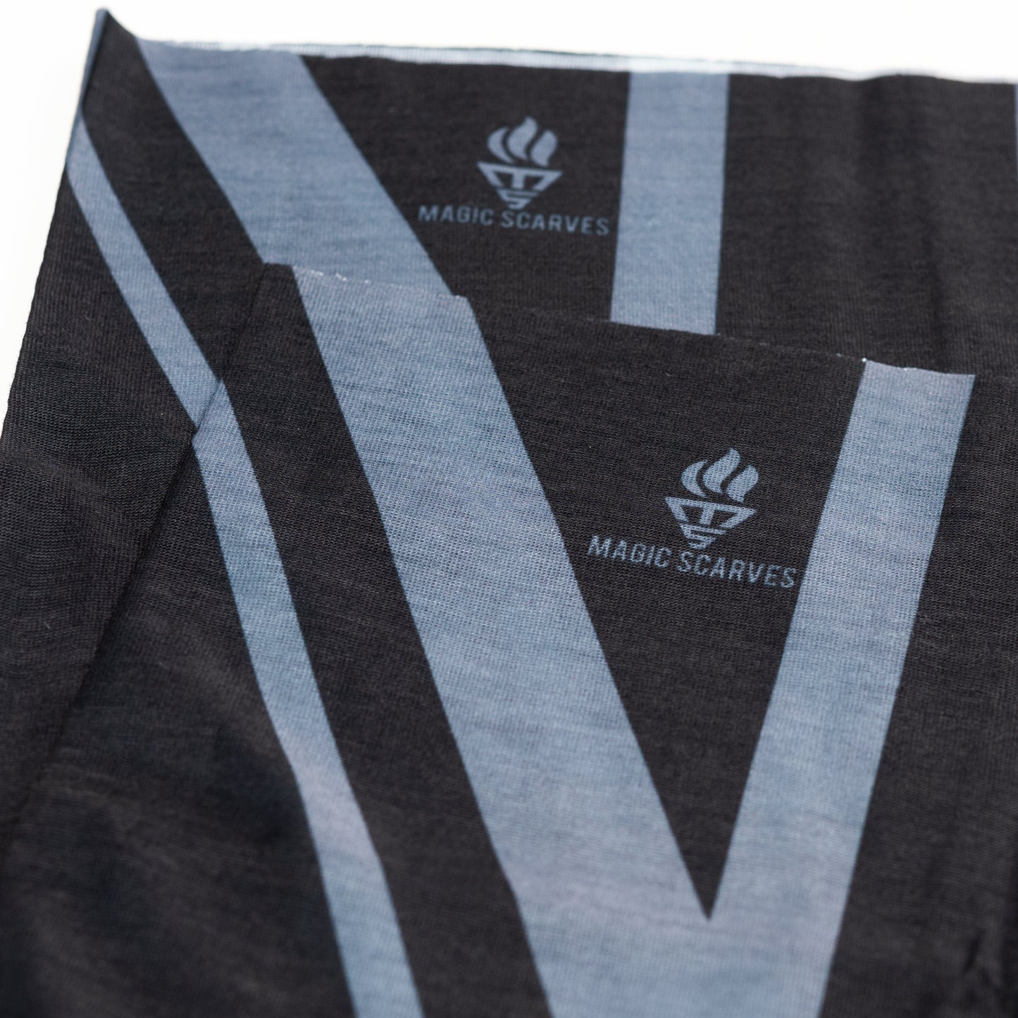 Grey Black Union Jack UK Flag Neck Tube Bandana Snood For Men Women