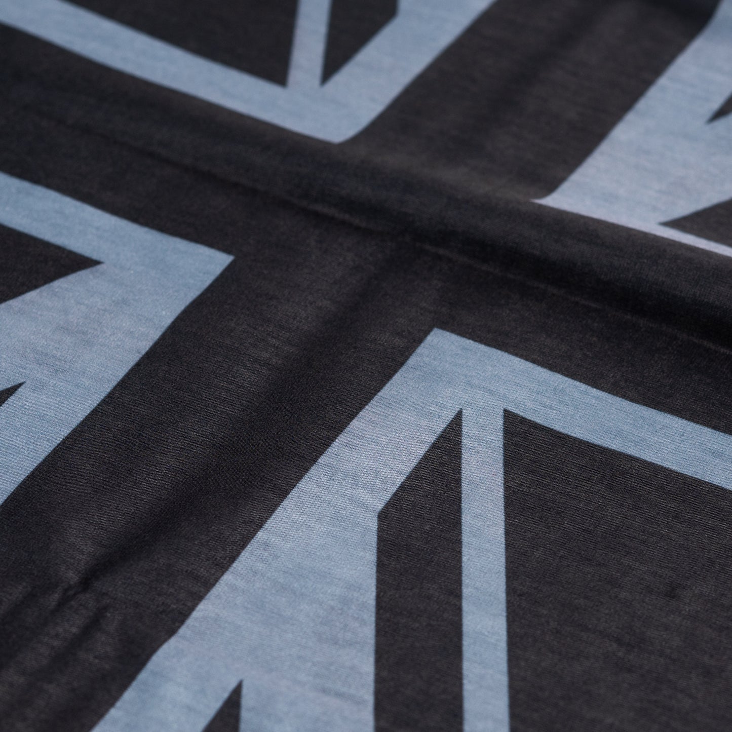 Grey Black Union Jack UK Flag Neck Tube Bandana Snood For Men Women