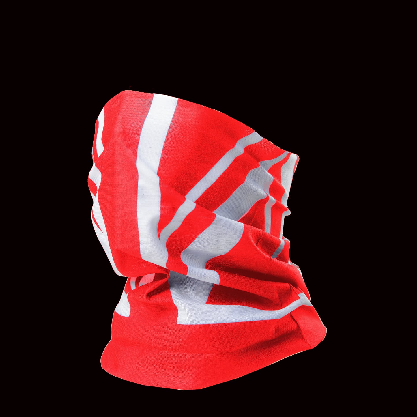 Red Union Jack UK Flag Neck Tube Bandana Snood for Bikers, Novelty