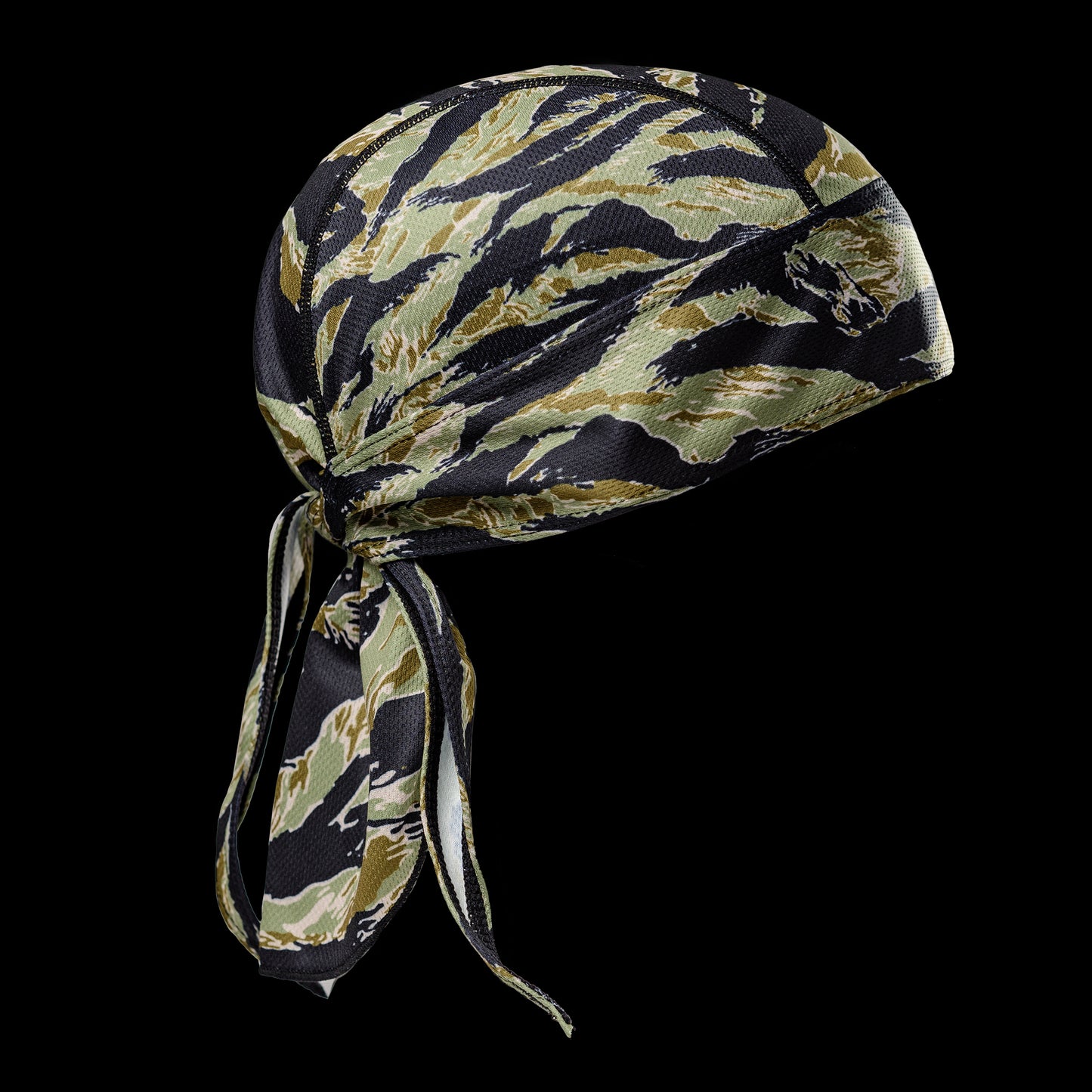 Tiger Camo Biker Pirate Skull Cap Bandana