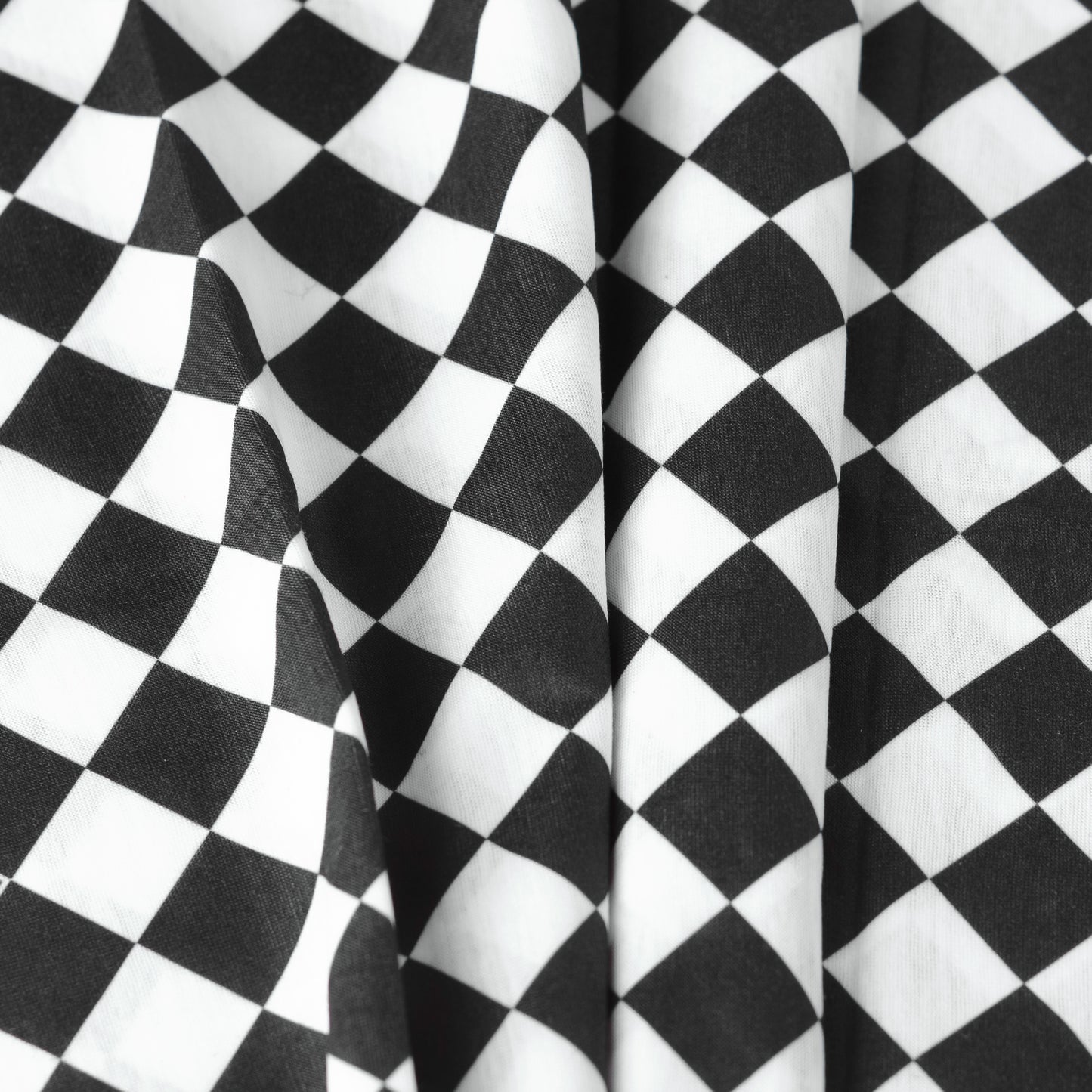 White Black Check Neck Tube Bandana Biker Snood For Men Women MOD SKA