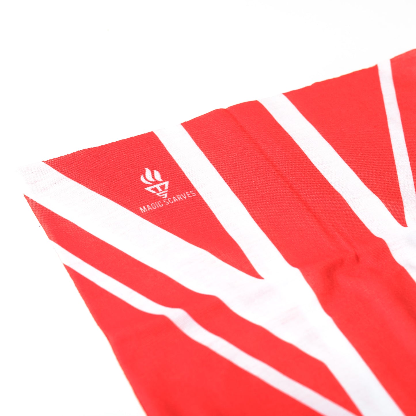 Red Union Jack UK Flag Neck Tube Bandana Snood for Bikers, Novelty