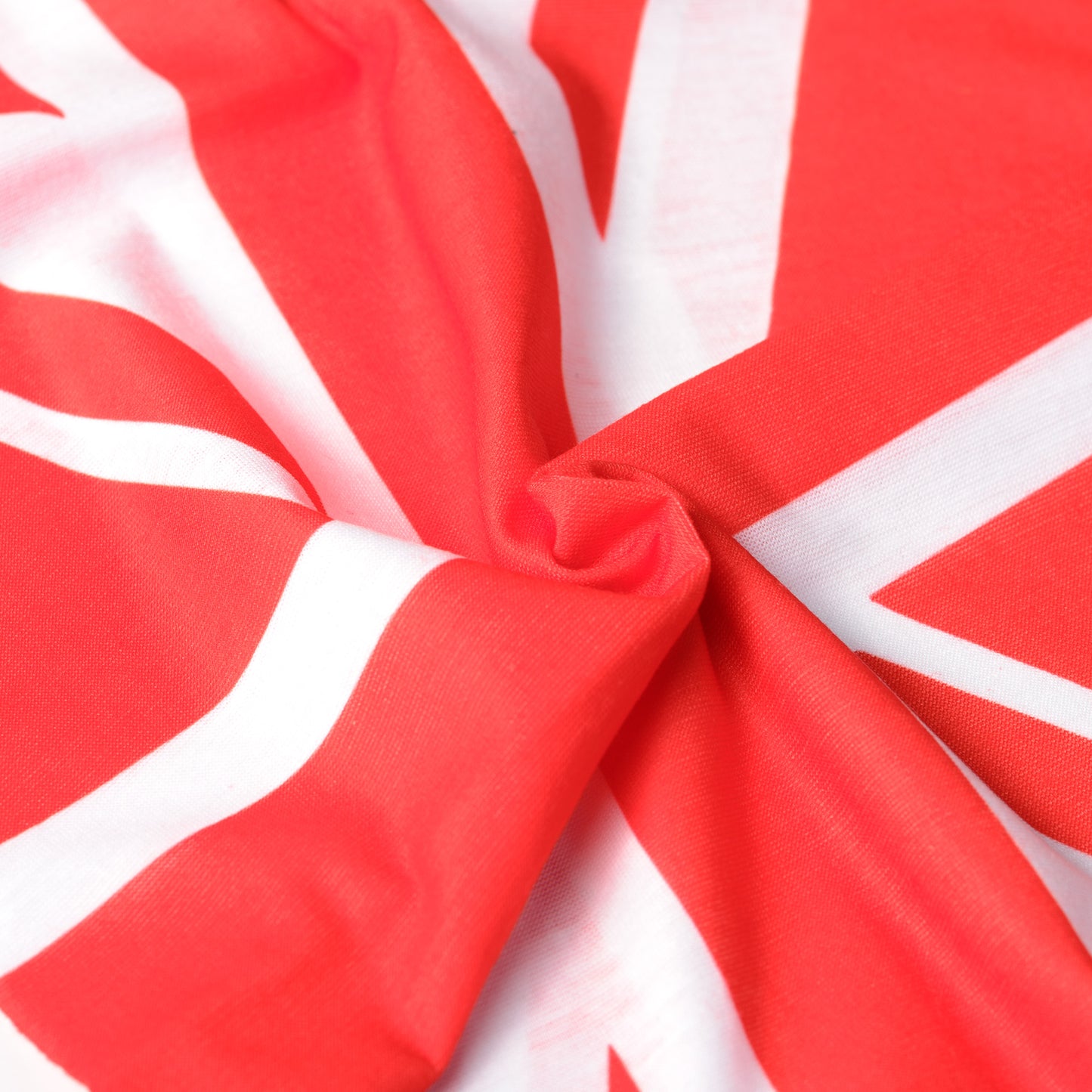 Red Union Jack UK Flag Neck Tube Bandana Snood for Bikers, Novelty