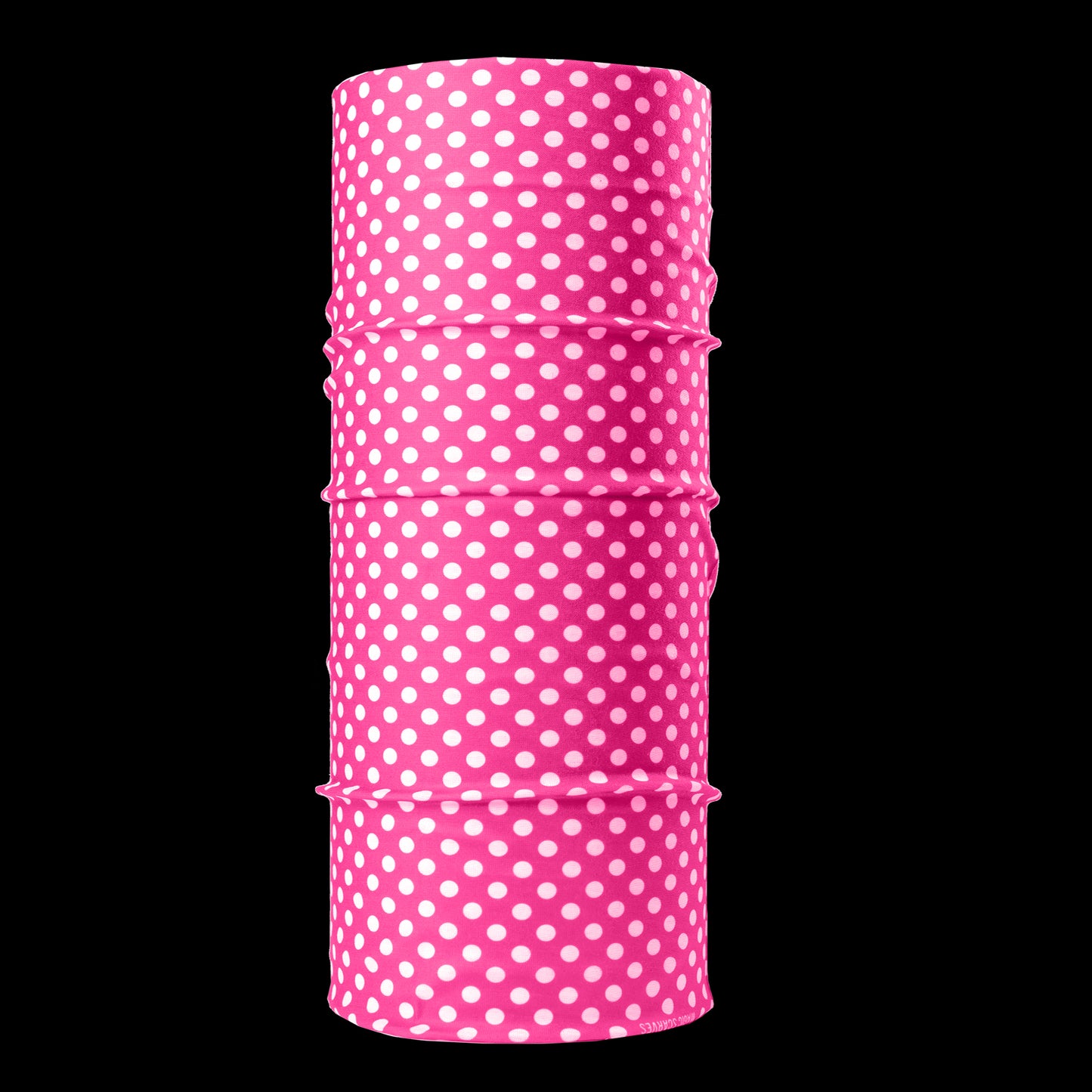 Pink Polka Dot Neck Tube Bandana