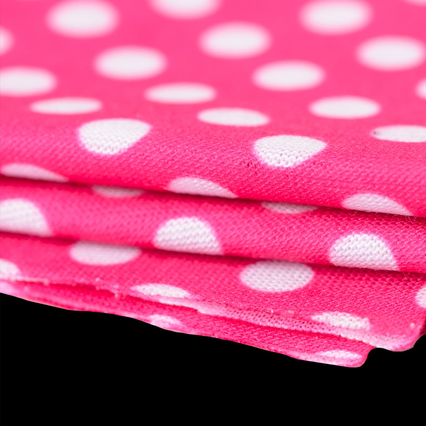 Pink Polka Dot Neck Tube Bandana