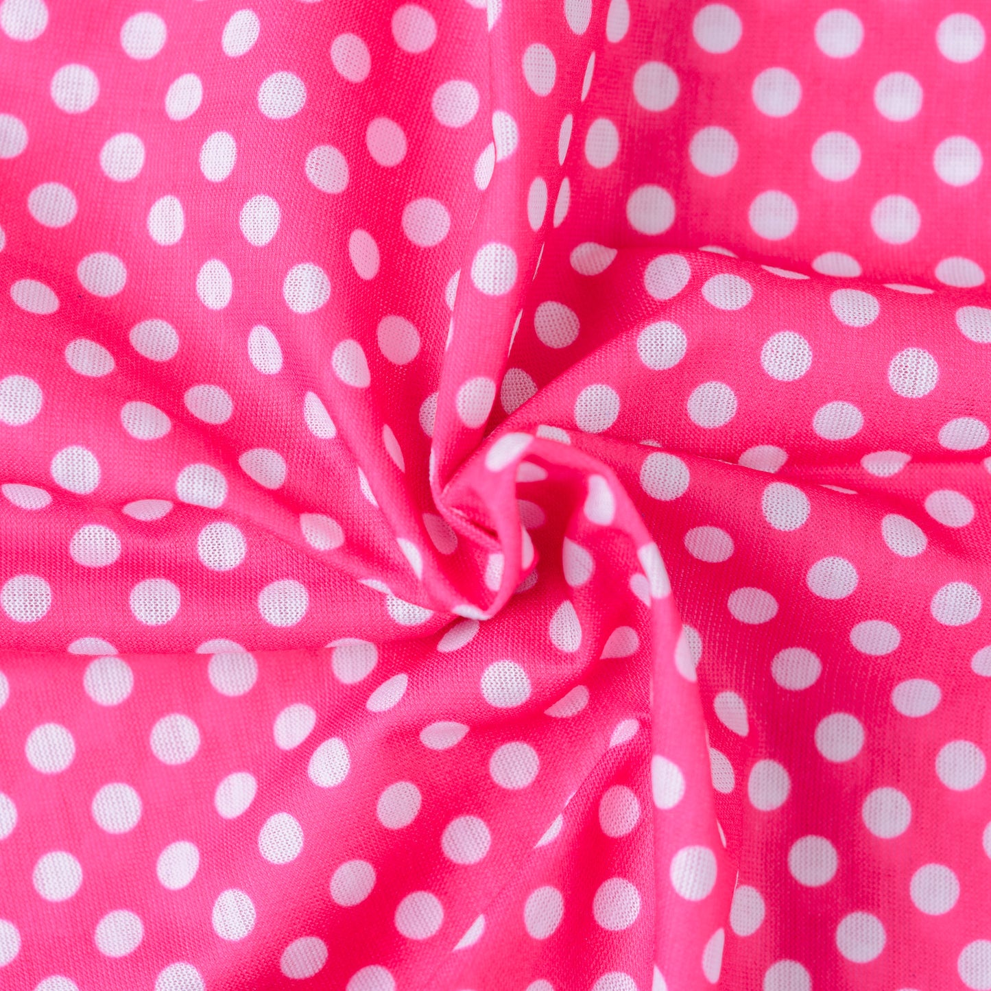 Pink Polka Dot Neck Tube Bandana